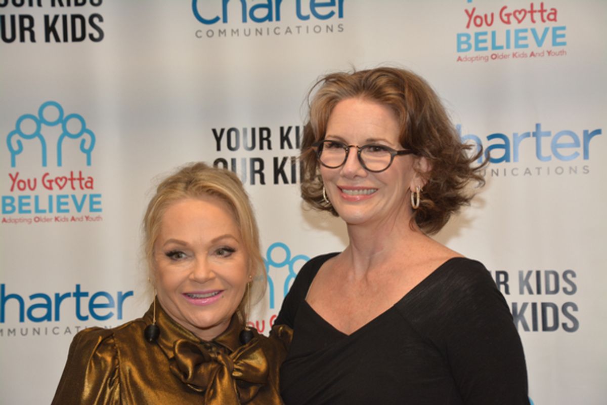 Charlene Tilton and Melissa Gilbert at 