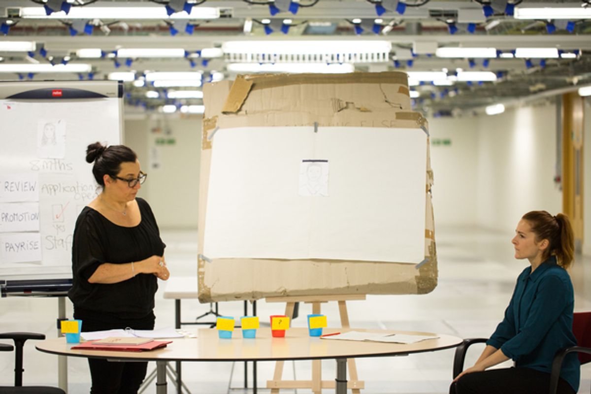 Fifi Garfield and Abigail Poulton at 