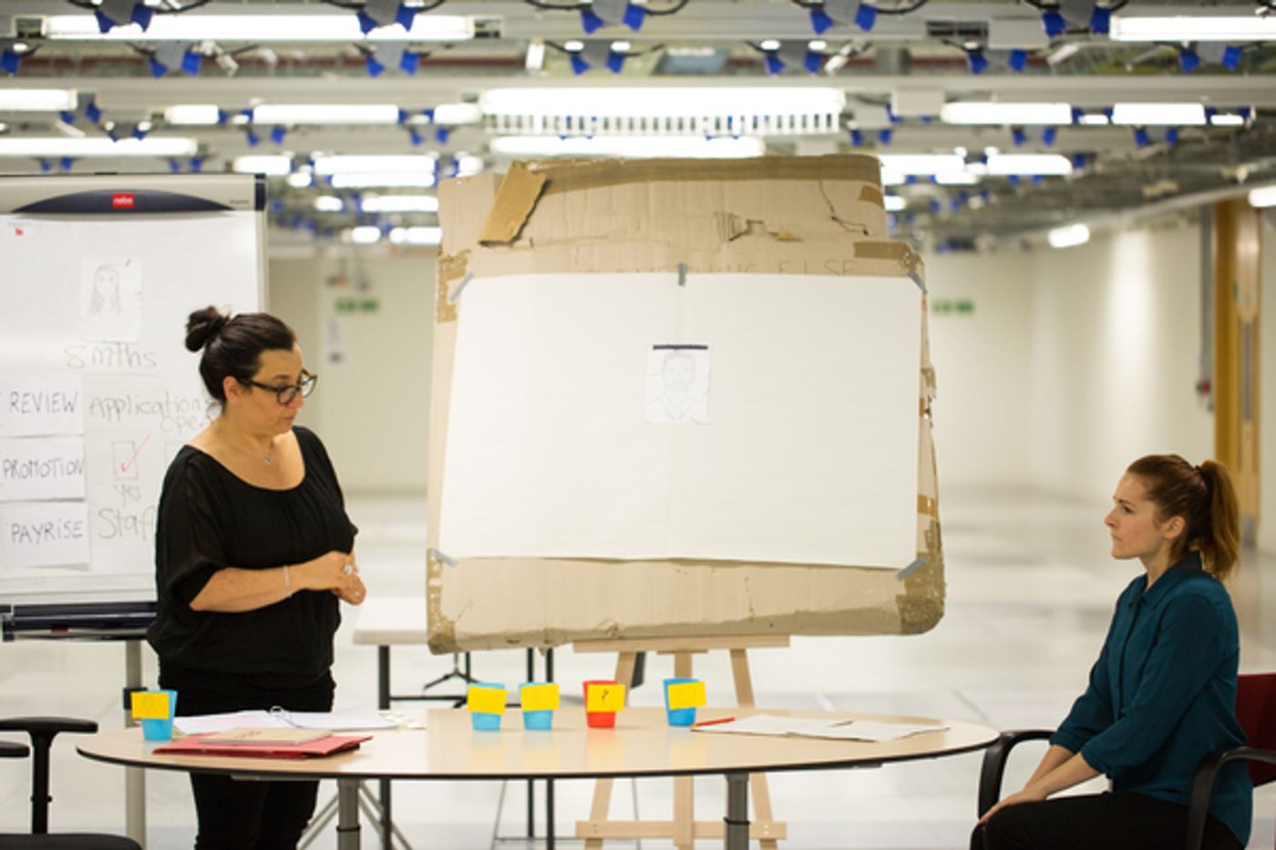 Photo Flash: In Rehearsals for Deafinitely Theatre's CONTRACTIONS  Image