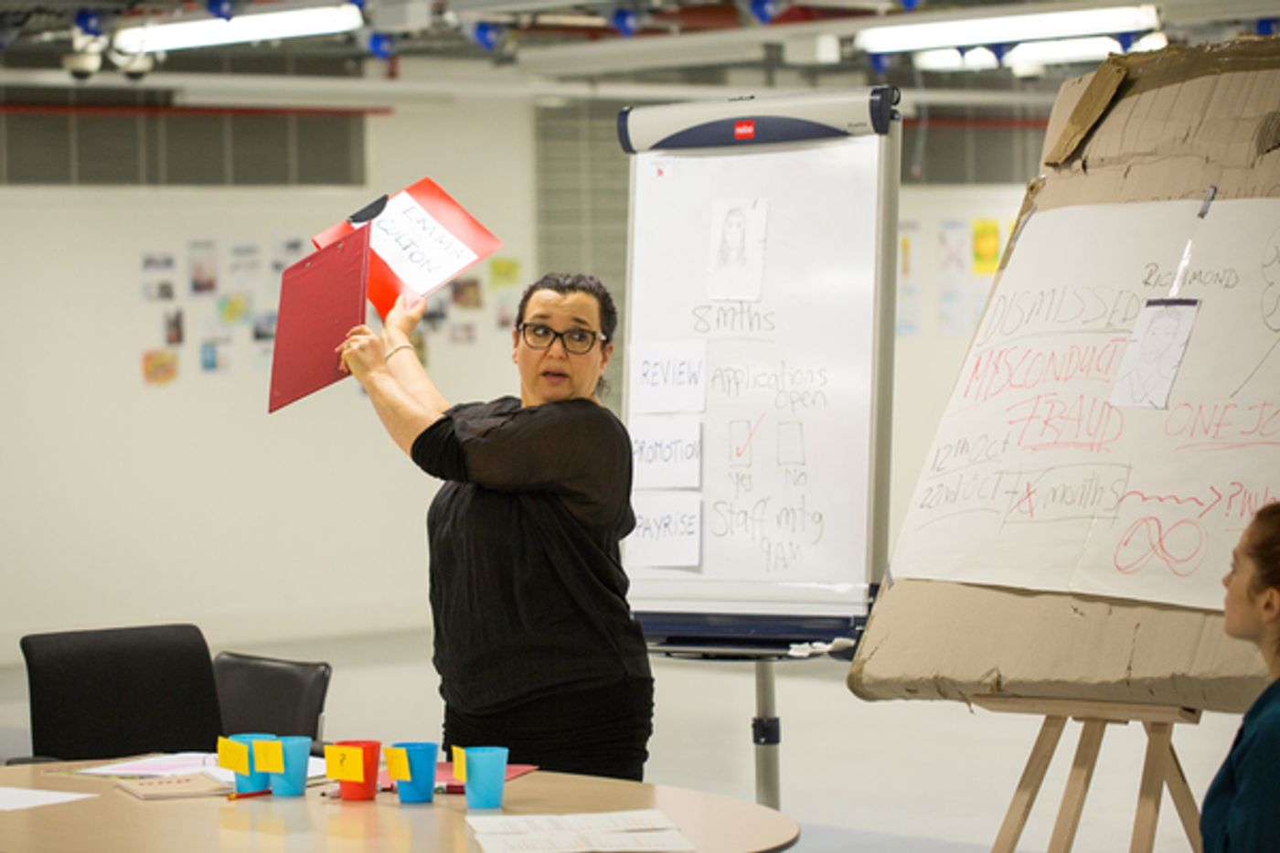 Photo Flash: In Rehearsals for Deafinitely Theatre's CONTRACTIONS  Image