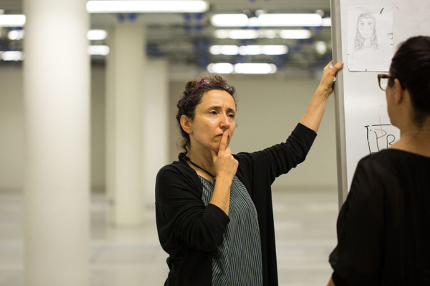 Photo Flash: In Rehearsals for Deafinitely Theatre's CONTRACTIONS  Image