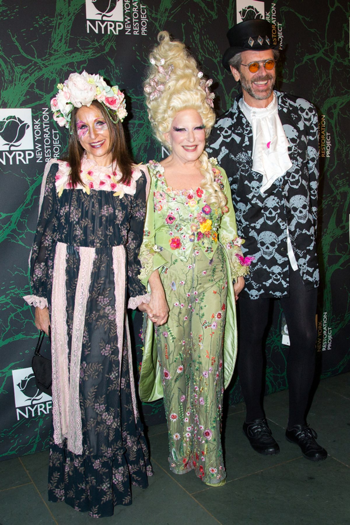 Shelley Malkin, Bette Midler, Tony Malkin at 