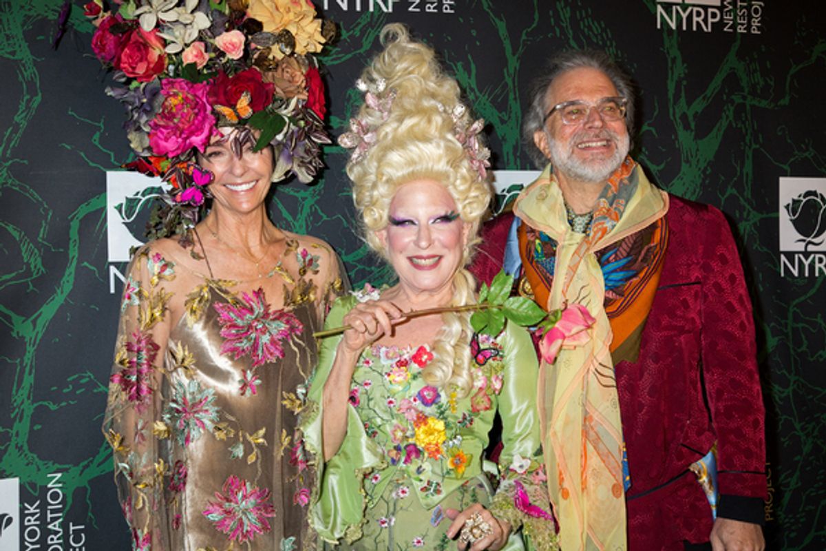 Nicolette Donen, Bette Midler, Clifford Ross at 