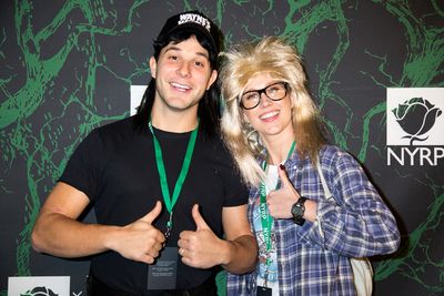 Skylar Astin, Anna Camp Photo