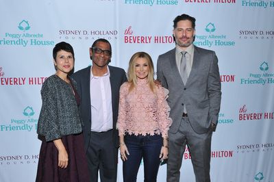 Monica Phillips, Harold Owens, Eden Sassoon and Joe Manganiello Photo