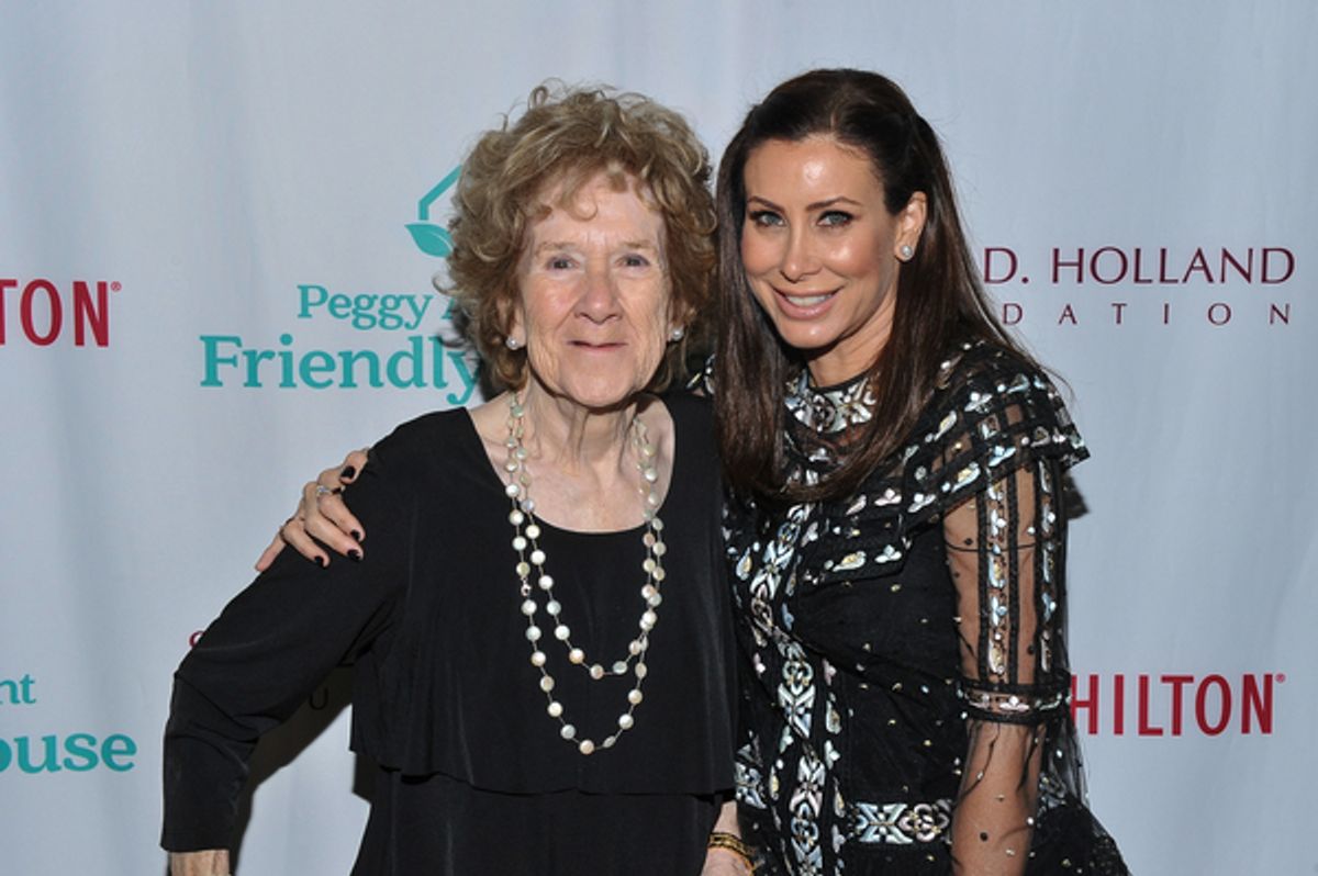 Peggy Albrecht and Sydney Holland at 