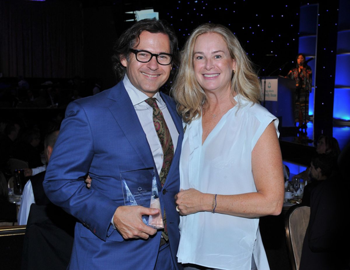 Peter White and Elizabeth White at 