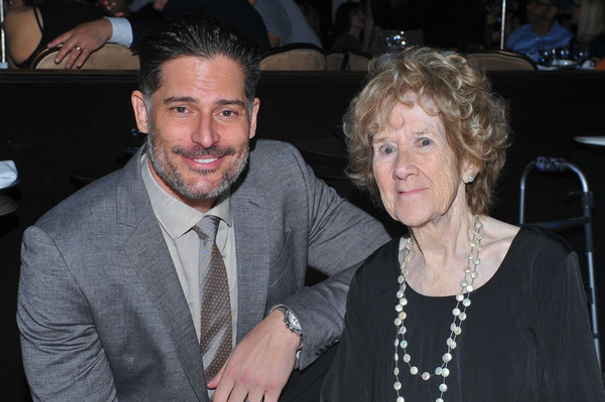 Joe Manganiello and Peggy Albrecht at 