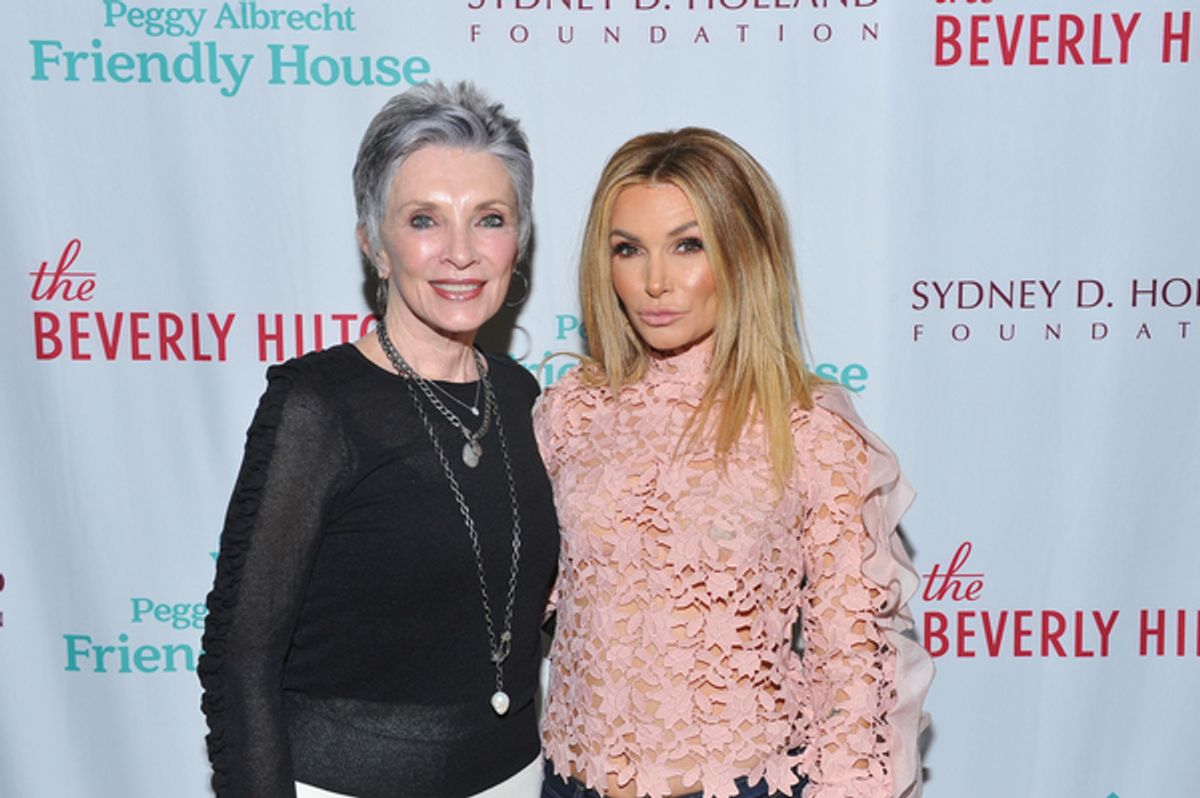 Beverly Sassoon and Eden Sassoon at 