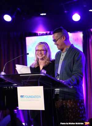 Susan Stroman and Ed Sylvanus Iskandar @ BroadwayWorld Susan Stroman and Ed Sylvanus Iskandar Photo