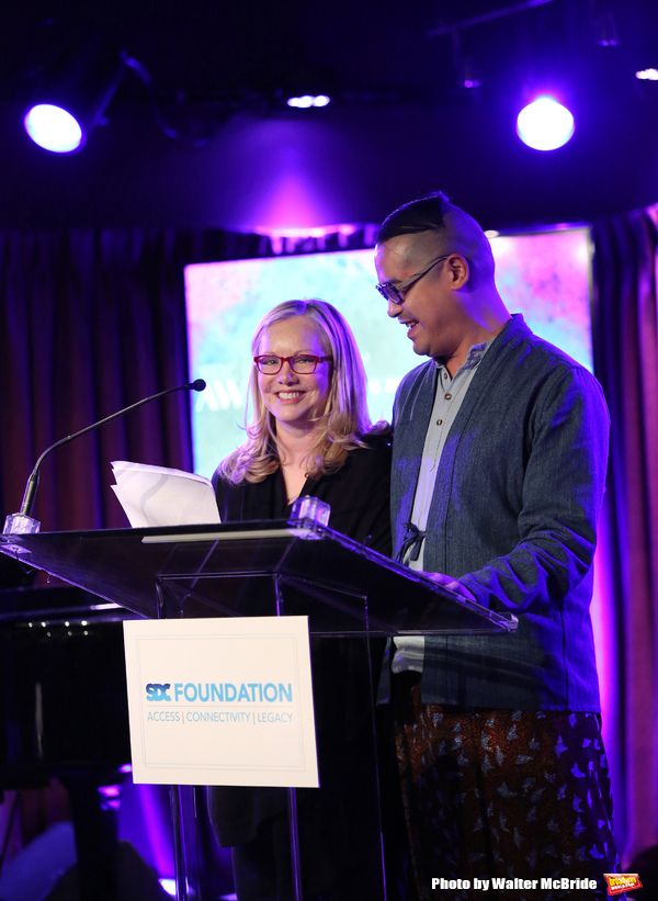 Susan Stroman and Ed Sylvanus Iskandar  Photo