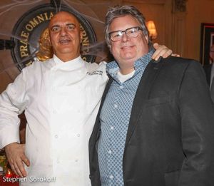 Chef Massimo Carbone & Chef David Burke @ BroadwayWorld Chef Massimo Carbone & Chef David Burke Photo