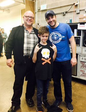 Black Francis, Phoenix Schuman and Merritt David Janes Photo