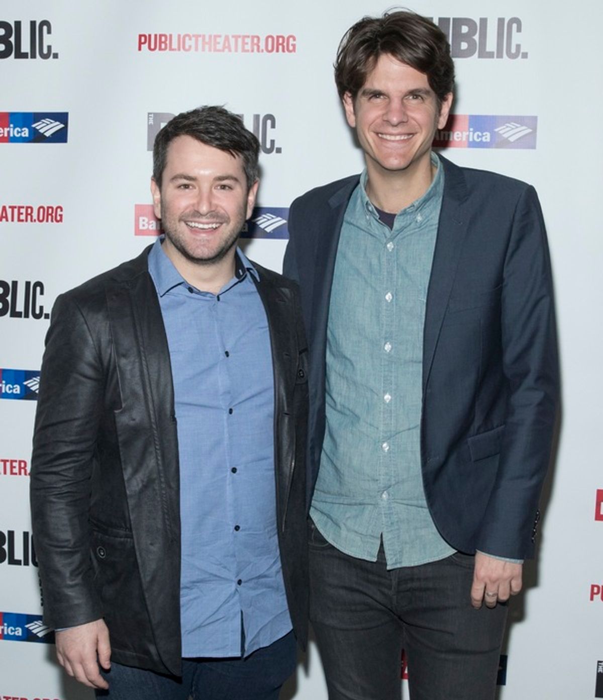 Alex Brightman and Alex Timbers at 