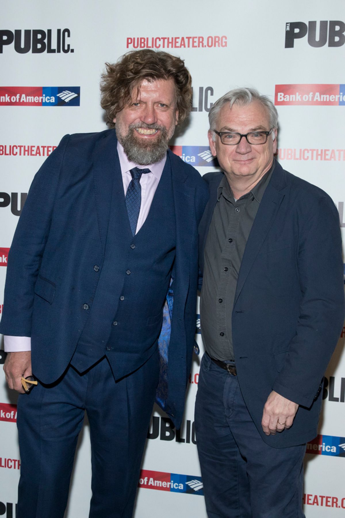 Oskar Eustis and Richard Nelson at 