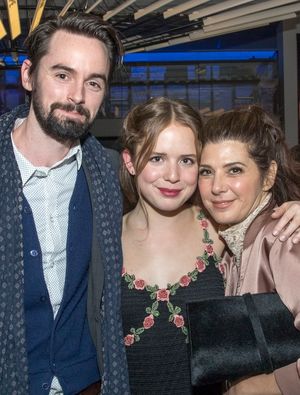 Naian Gonzalez Norvind with Marissa Tomei and guest Photo