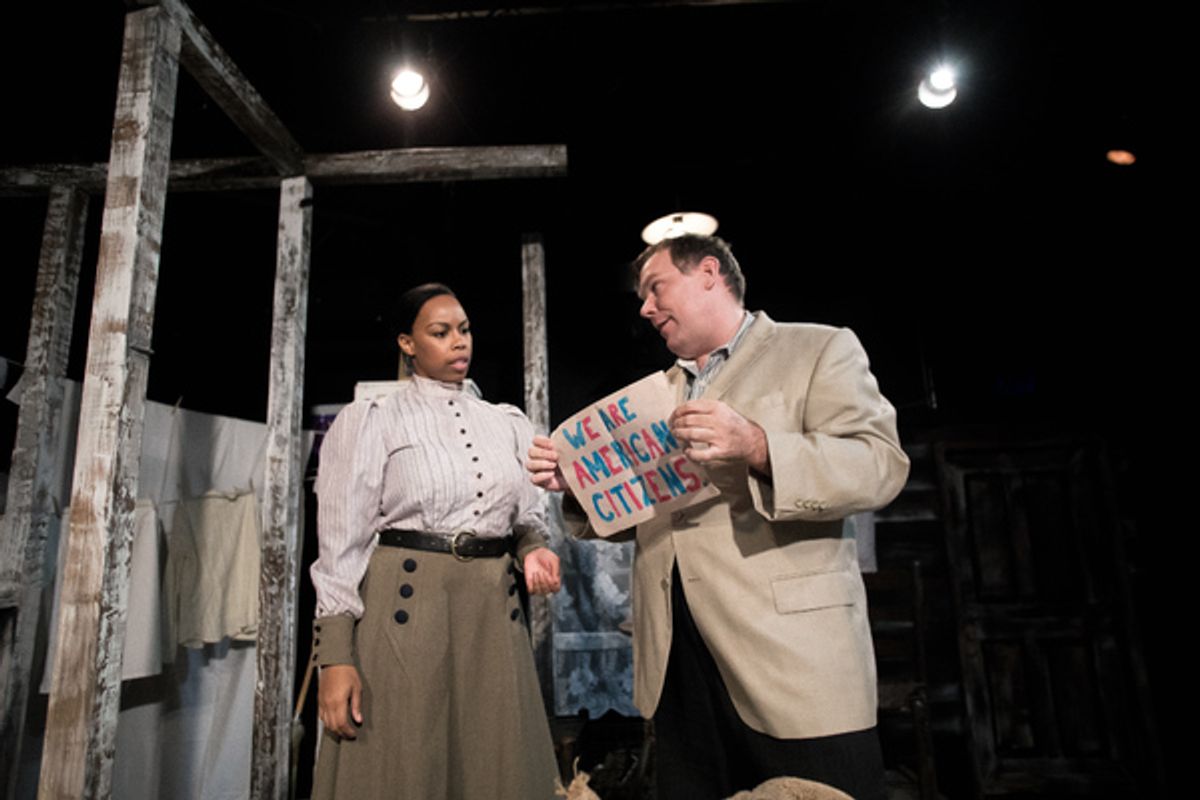 Maya Hooks, Myesha-Tiara; Photo 7 - Raina Lynn, Scott Westerman at 