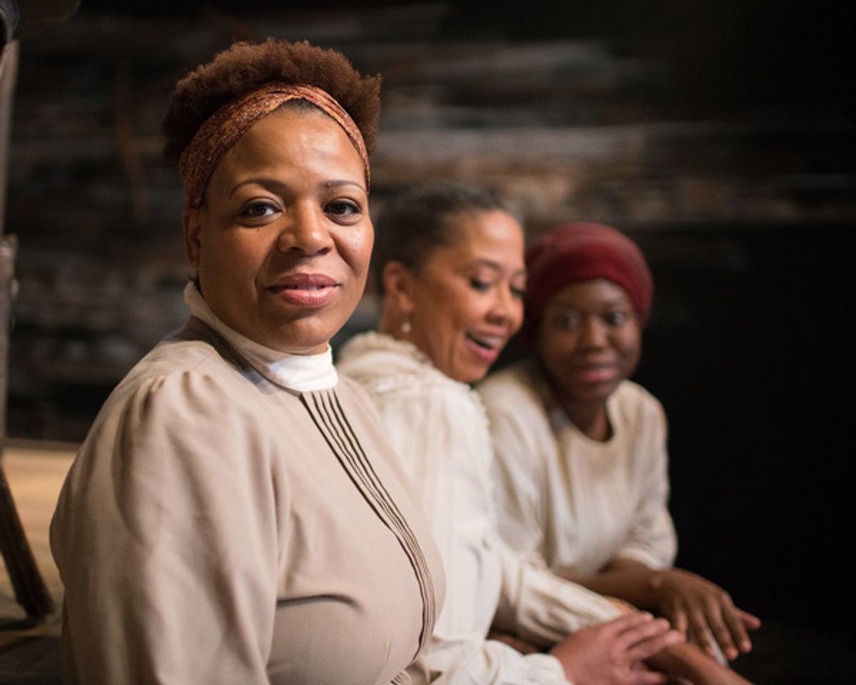 Kevin Patterson, Raina Lynn, Lisa McConnell; Myesha-Tiara at 