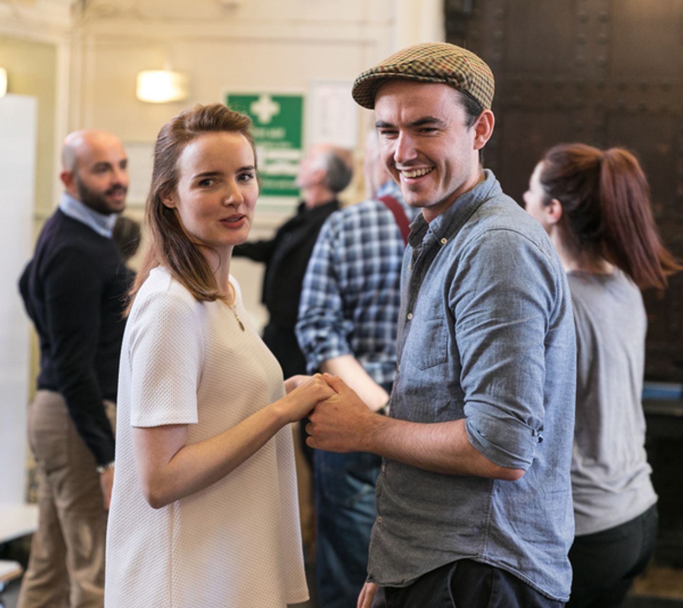 Photo Flash: In Rehearsals with Chris Peluso, Anna O'Brynne, and Cast of THE WOMAN IN WHITE Photo Flash: In Rehearsals with Chris Peluso, Anna O'Brynne, and Cast of THE WOMAN IN WHITE Image