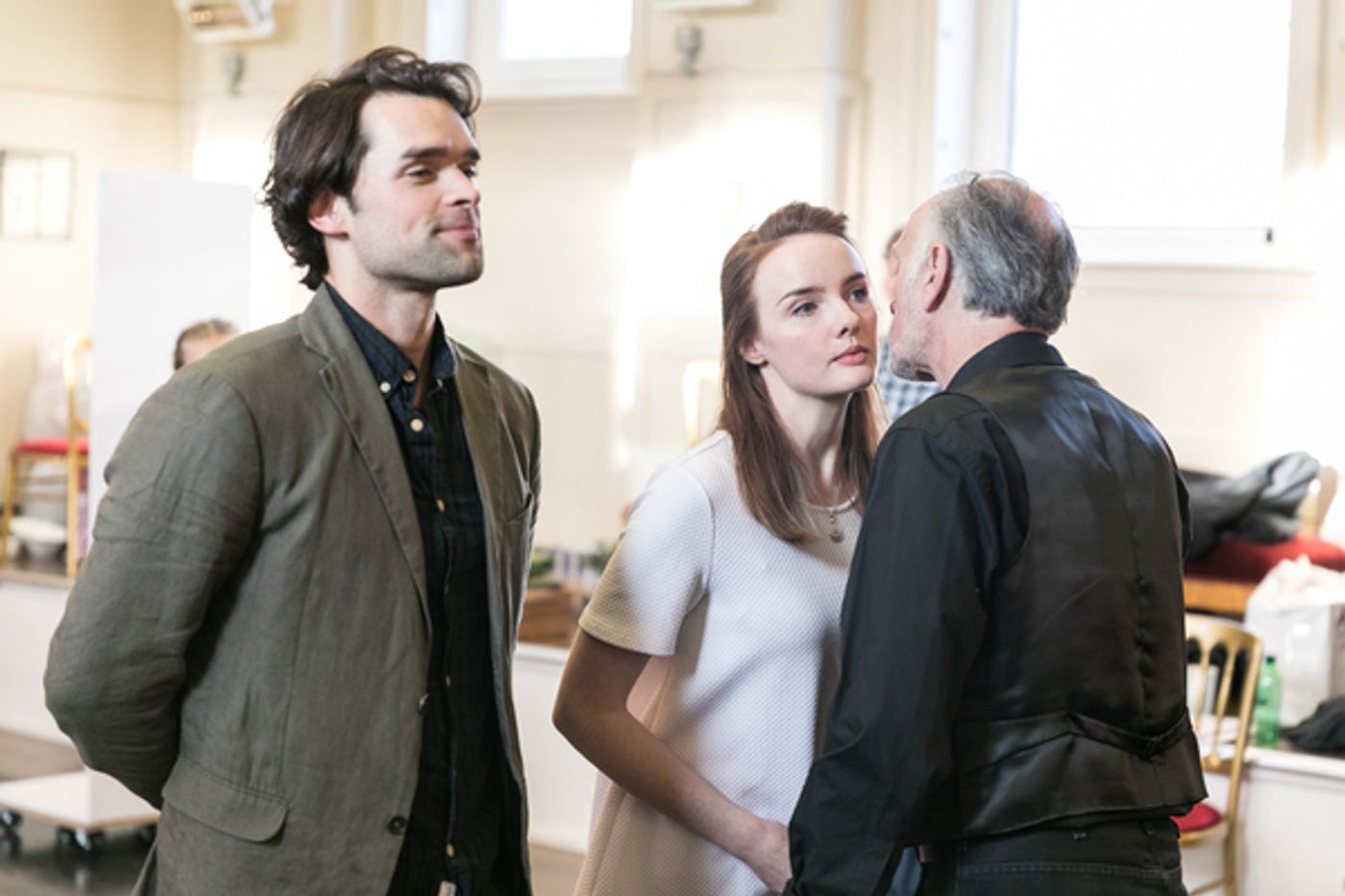 Photo Flash: In Rehearsals with Chris Peluso, Anna O'Brynne, and Cast of THE WOMAN IN WHITE Photo Flash: In Rehearsals with Chris Peluso, Anna O'Brynne, and Cast of THE WOMAN IN WHITE Image