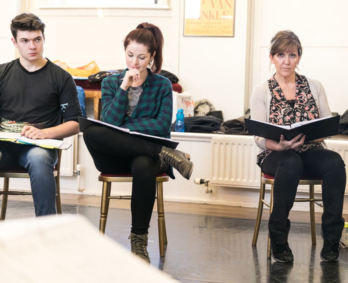 Dan Walter, Olivia Brereton, and Janet Mooney at 