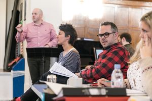 Simon Holt, Cressida Carre, and Thom Southerland Photo