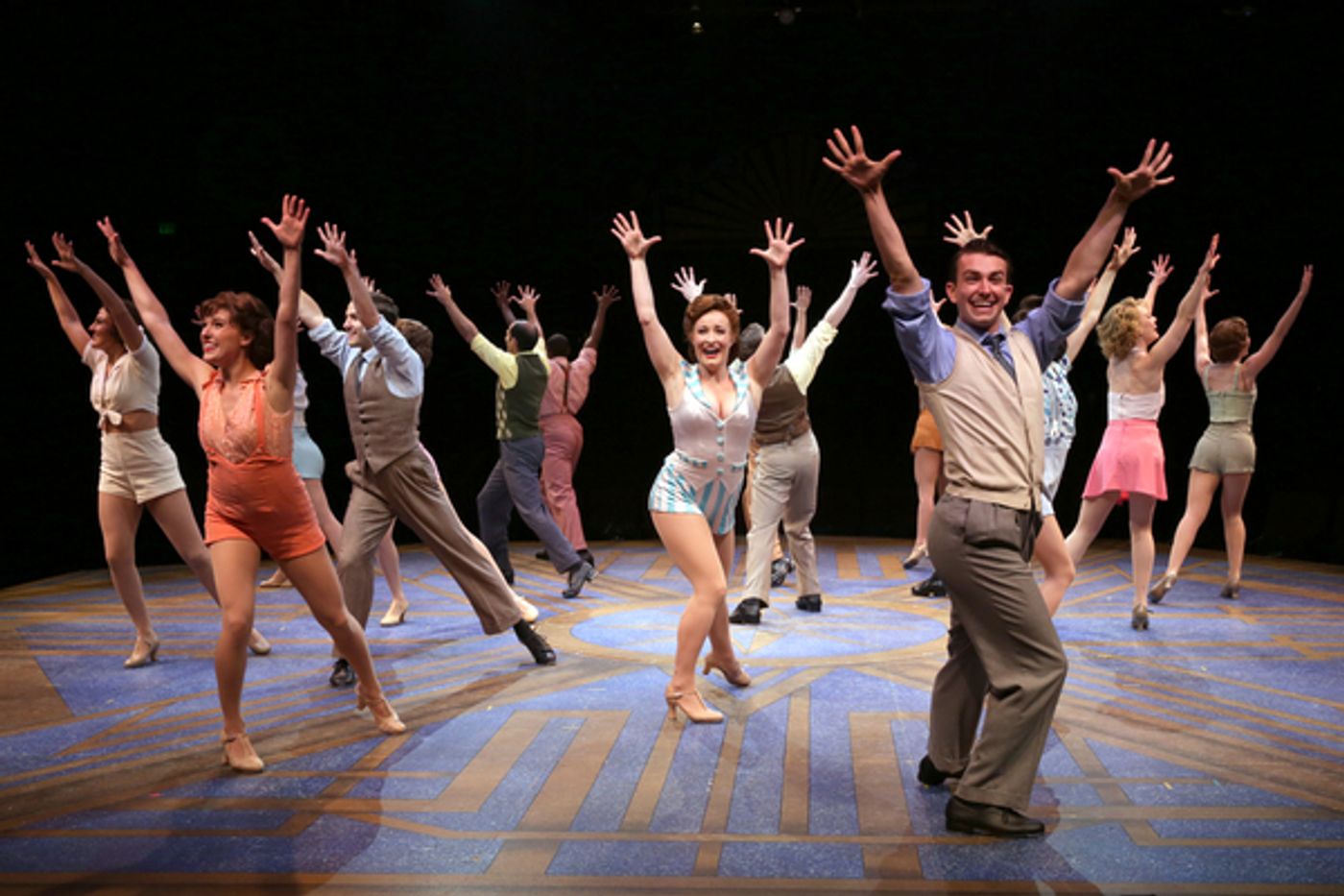 Photo Flash: First Look at Tari Kelly, Burke Moses, Jessica Wockenfuss and More in 42ND STREET at North Shore Music Theatre Photo Flash: First Look at Tari Kelly, Burke Moses, Jessica Wockenfuss and More in 42ND STREET at North Shore Music Theatre Image