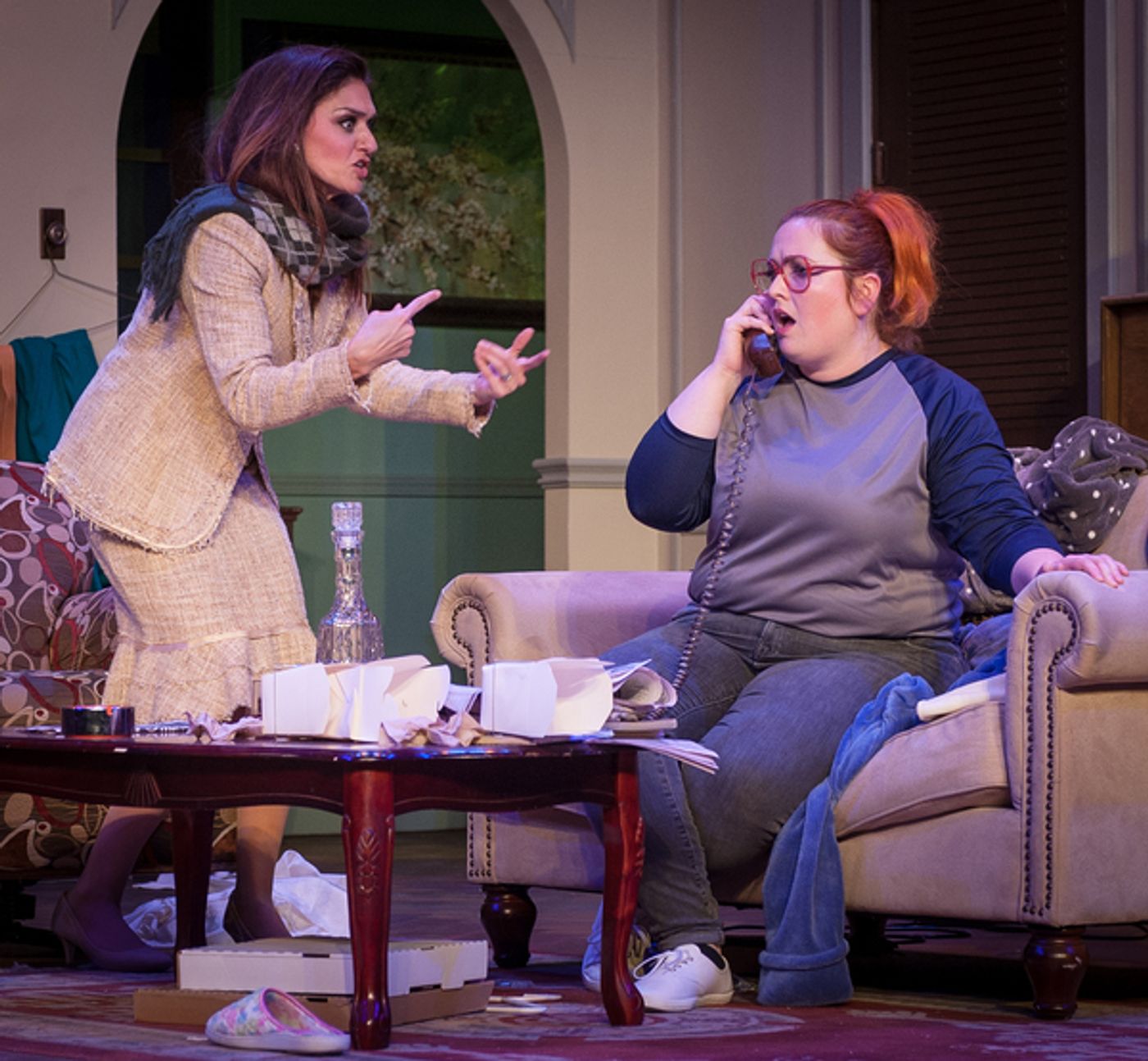 Photo Flash: First Look at Male and Female Versions of THE ODD COUPLE at Rivertown Theaters  Image