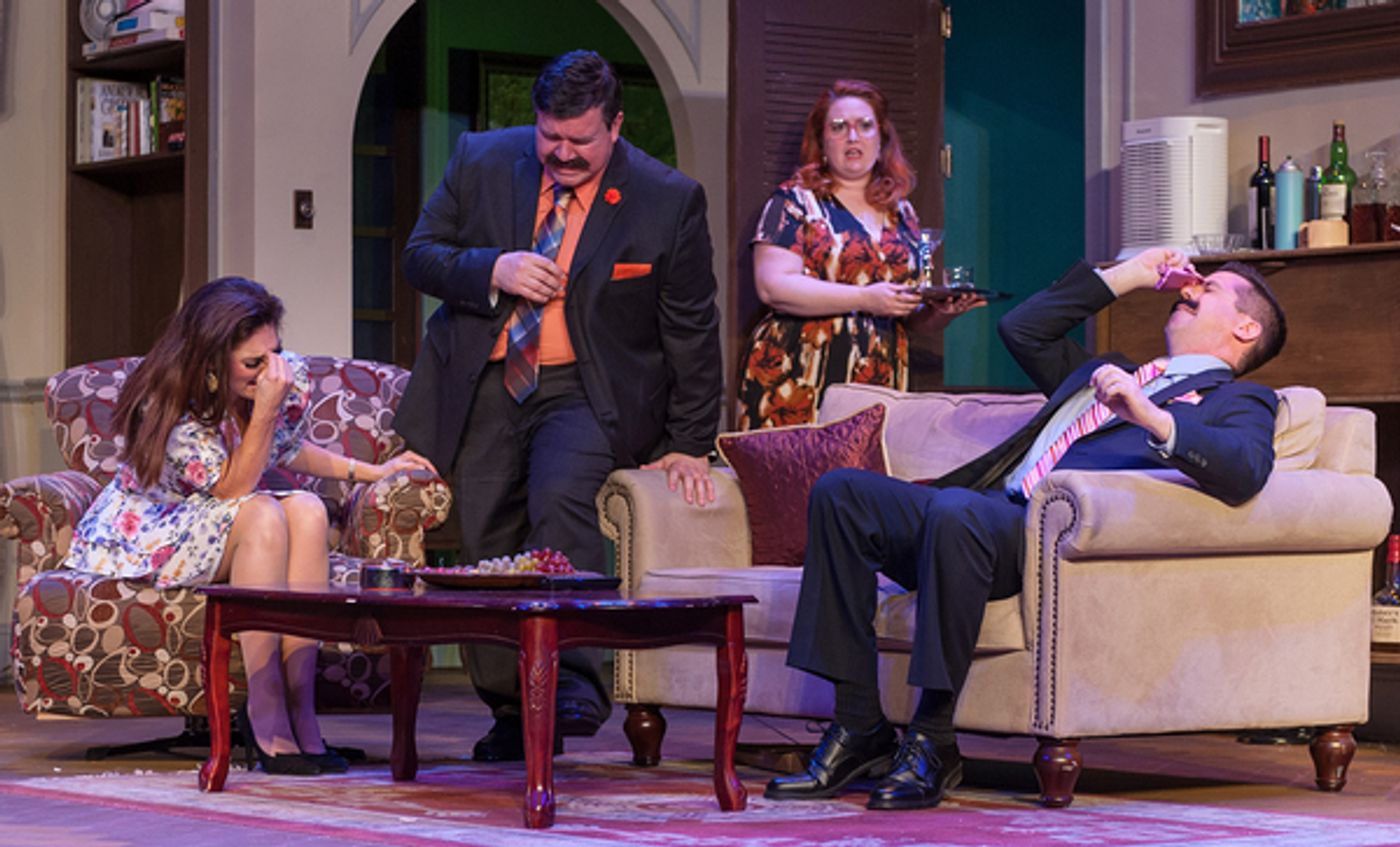 Photo Flash: First Look at Male and Female Versions of THE ODD COUPLE at Rivertown Theaters  Image