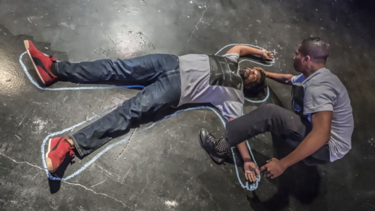 Christopher Johnson and Phoenyx Williams at 