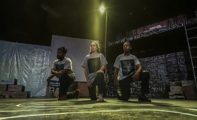 Christopher Johnson, Sarah Leach, and Phoenyx Williams Photo