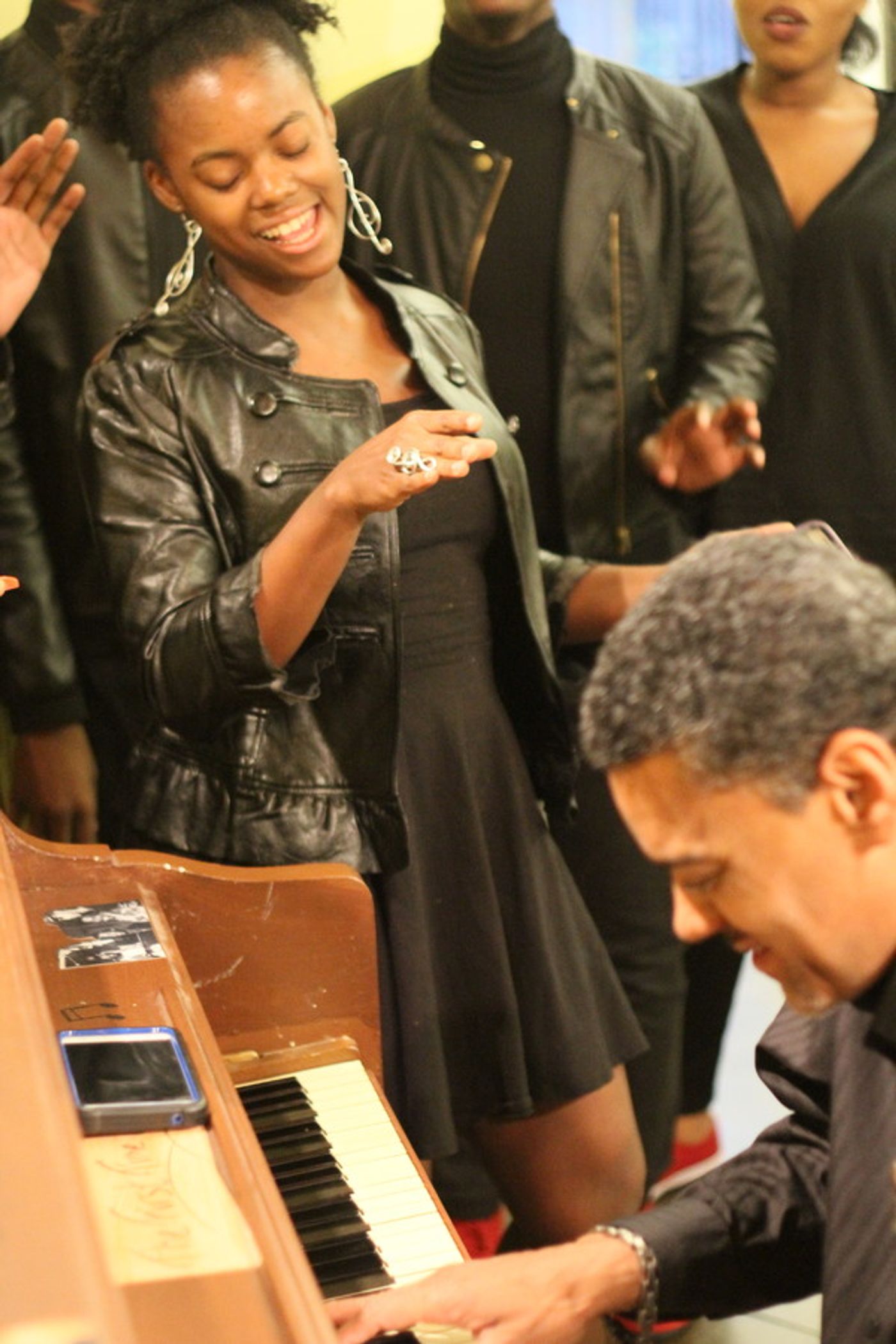 Photo Flash: Inside the Sing for Hope Piano Ribbon Cutting Ceremony with Roberta Flack and Vy Higginsen  Image