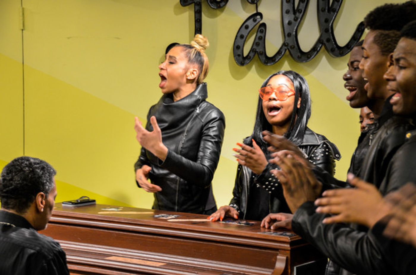 Photo Flash: Inside the Sing for Hope Piano Ribbon Cutting Ceremony with Roberta Flack and Vy Higginsen  Image