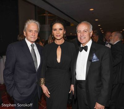 Michael Douglas, Catherine Zeta-Jones, Joseph P. Benincasa Photo