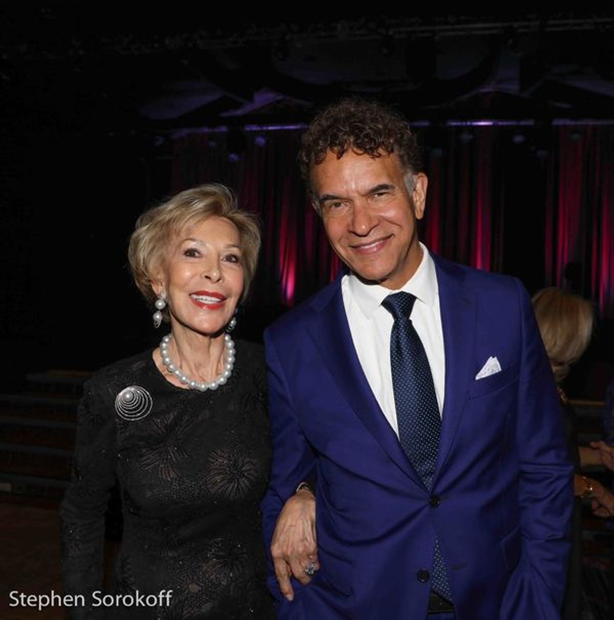 Anka Palitz & Brian Stokes Mitchell at 