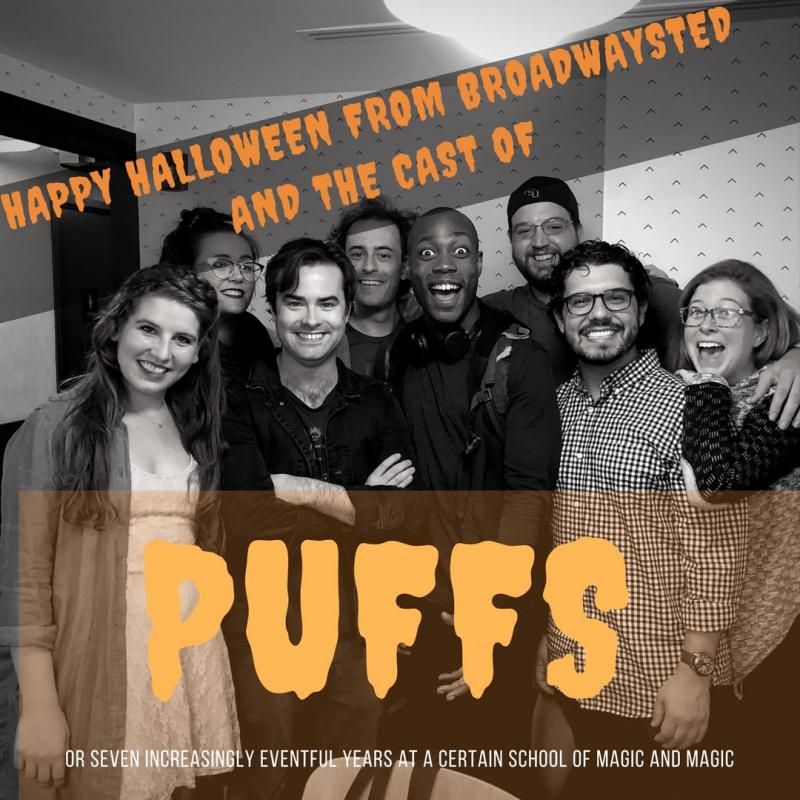 Broadwaysted Celebrated Halloween with the Cast of PUFFS Image