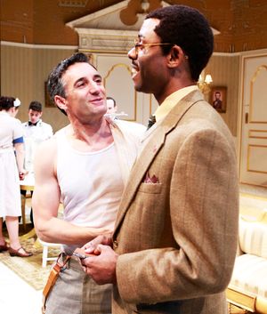 Dominic Comperatore and Darian Dauchan @ BroadwayWorld Dominic Comperatore and Darian Dauchan Photo