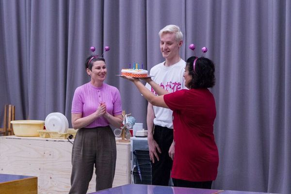 Photo Flash: In Rehearsal for EVERYBODY'S TALKING ABOUT JAMIE at the Apollo Theatre  Image