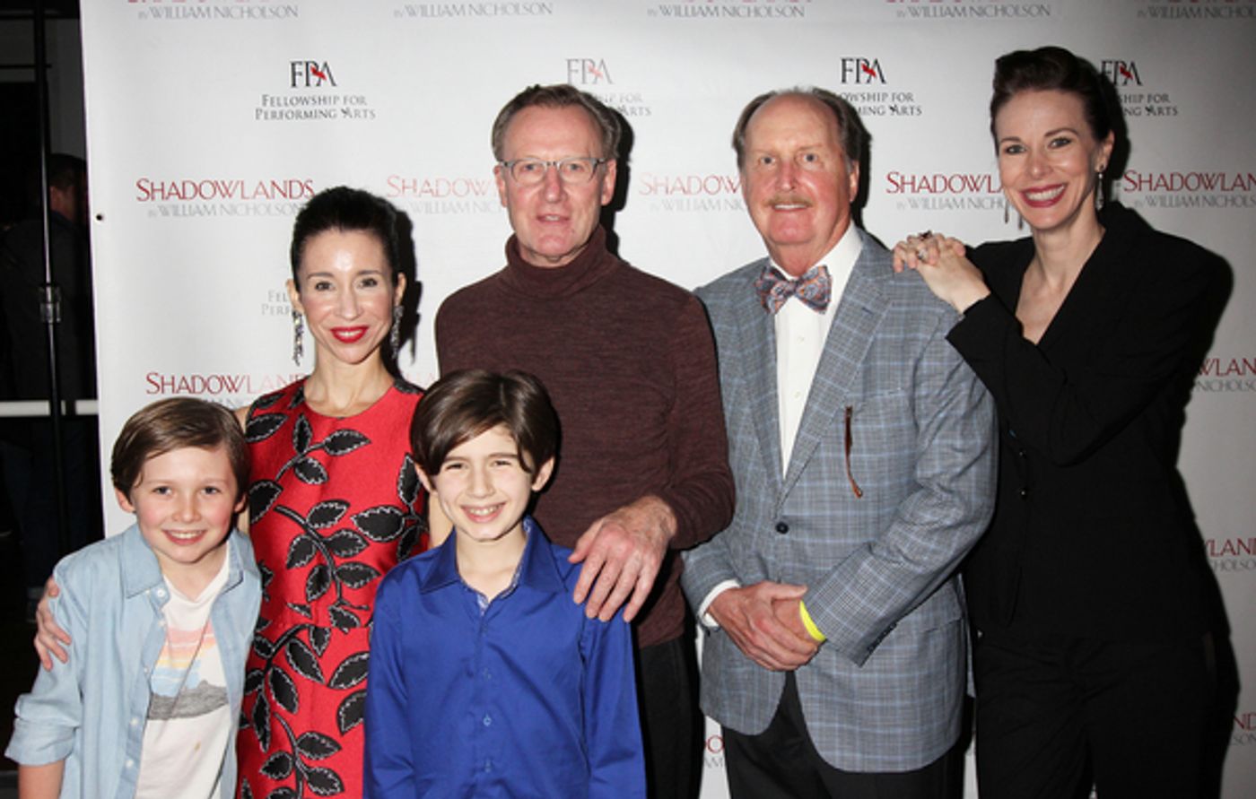 Photo Flash: Playwright William Nicholson and More Celebrate FPA's SHADOWLANDS Opening Off-Broadway Photo Flash: Playwright William Nicholson and More Celebrate FPA's SHADOWLANDS Opening Off-Broadway Image
