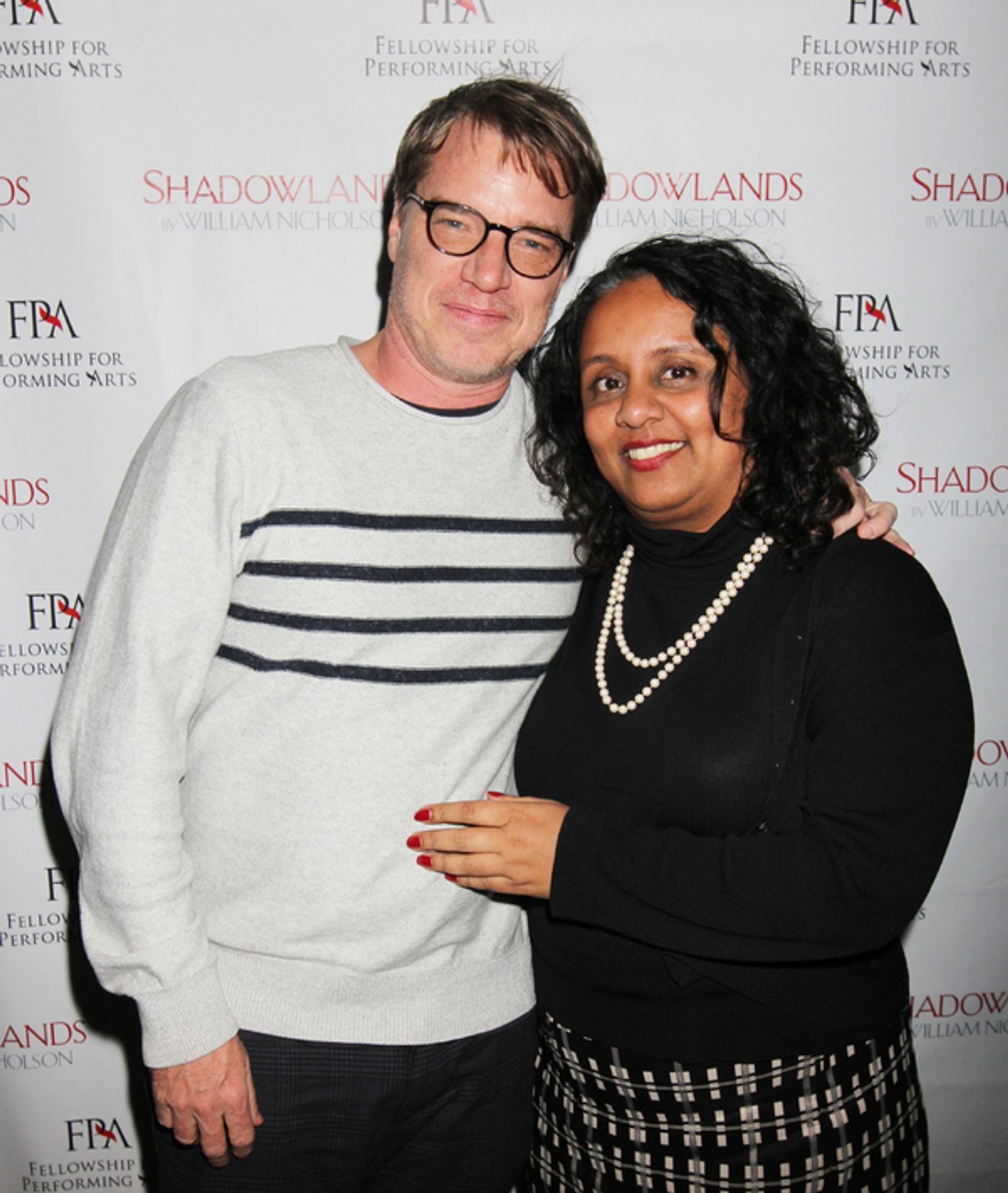 Photo Flash: Playwright William Nicholson and More Celebrate FPA's SHADOWLANDS Opening Off-Broadway Photo Flash: Playwright William Nicholson and More Celebrate FPA's SHADOWLANDS Opening Off-Broadway Image