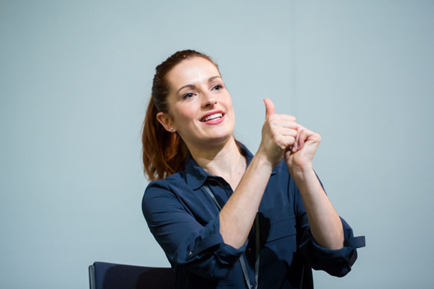 Photo Flash: Deafinitely Theatre & New Diorama Theatre present CONTRACTIONS  Image