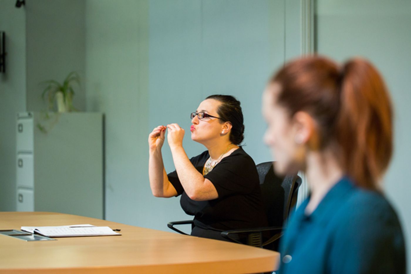 Photo Flash: Deafinitely Theatre & New Diorama Theatre present CONTRACTIONS  Image