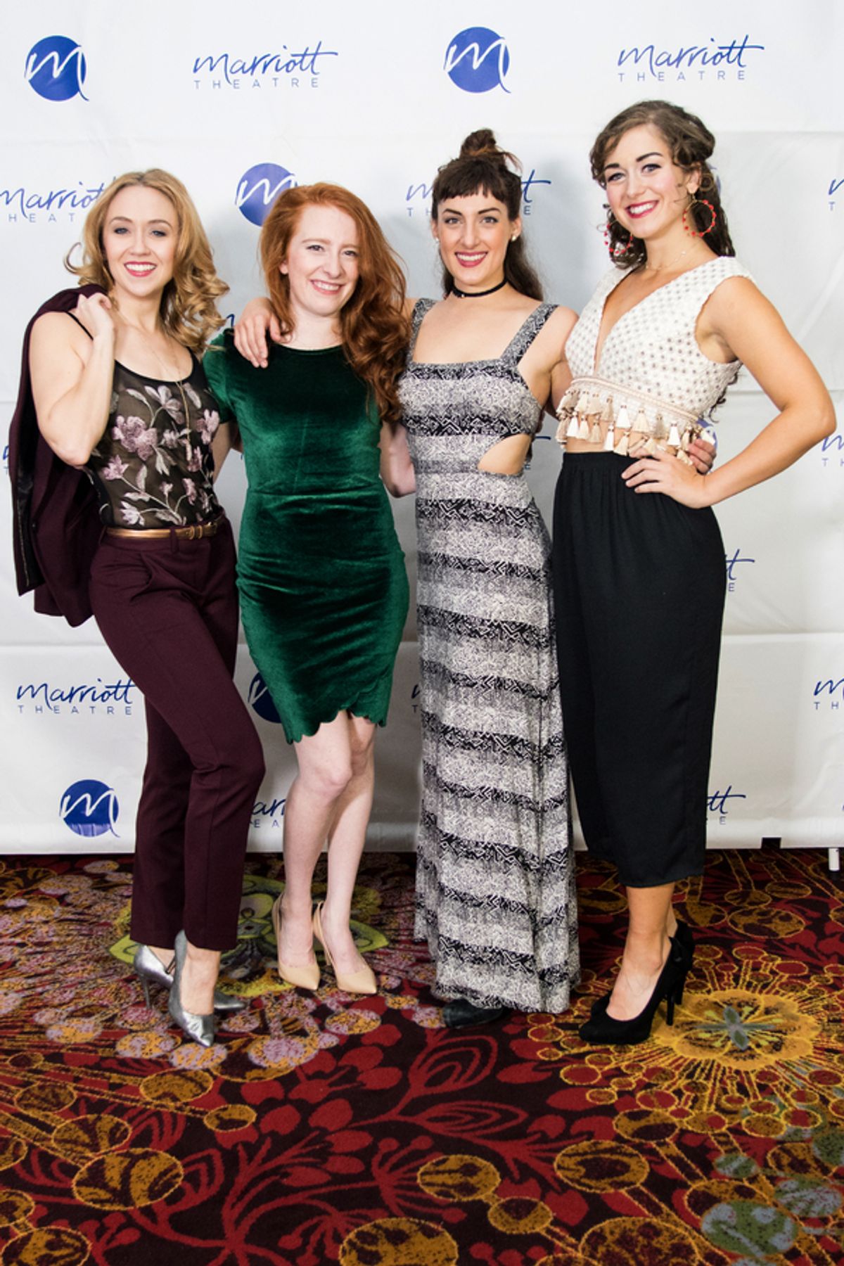 Laura Savage, Tiffany Tatreau, Adrienne Storrs, Eliza Palasz at 