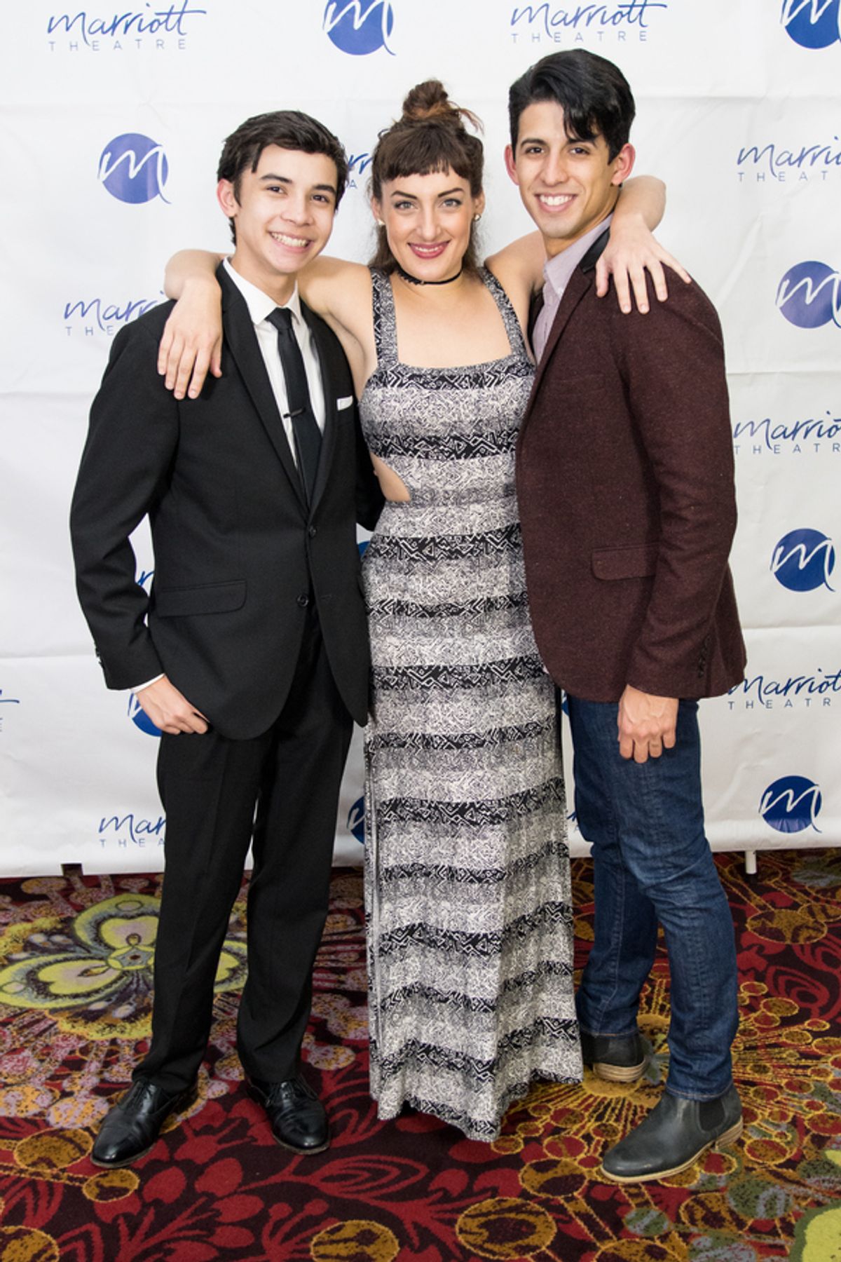 Nicholas Dantes, Adrienne Storrs, David Wright at 