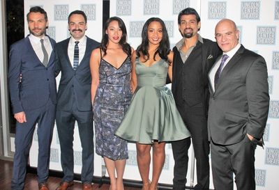 Adam Ludwig, Sean McIntyre, Jenelle Chu, Stephanie Umoh, Ian Lassiter and Demosthenes Photo