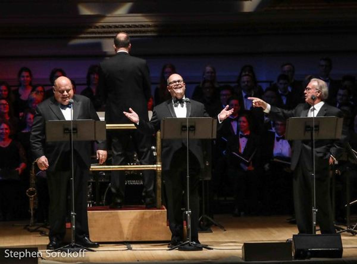 Kevin Chamberlin, Brad Oscar, Fred Applegate at 