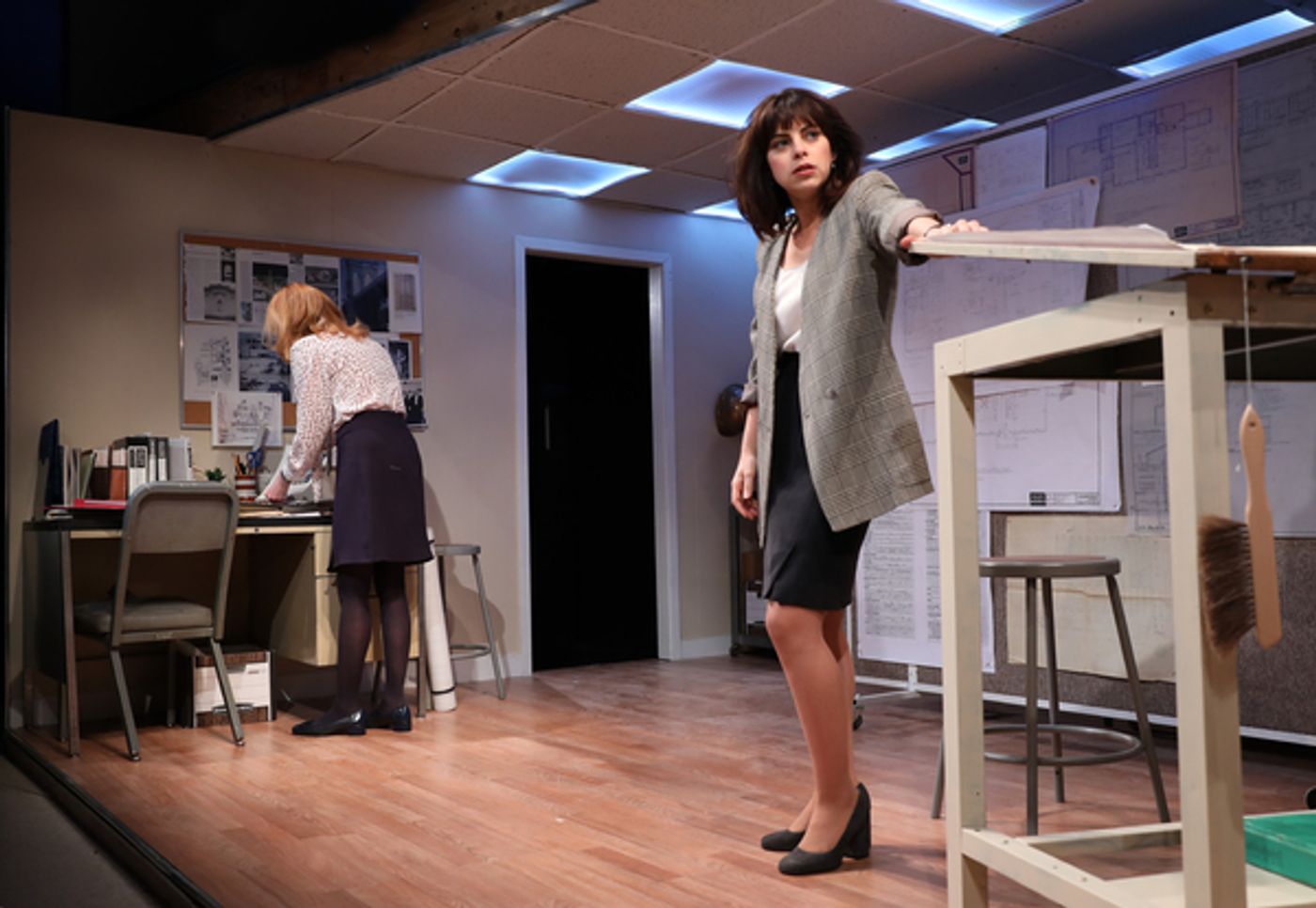 Photo Flash: First Look at Skylar Astin, Marg Helgenberger, Krysta Rodriguez and More in WHAT WE'RE UP AGAINST Off-Broadway  Image