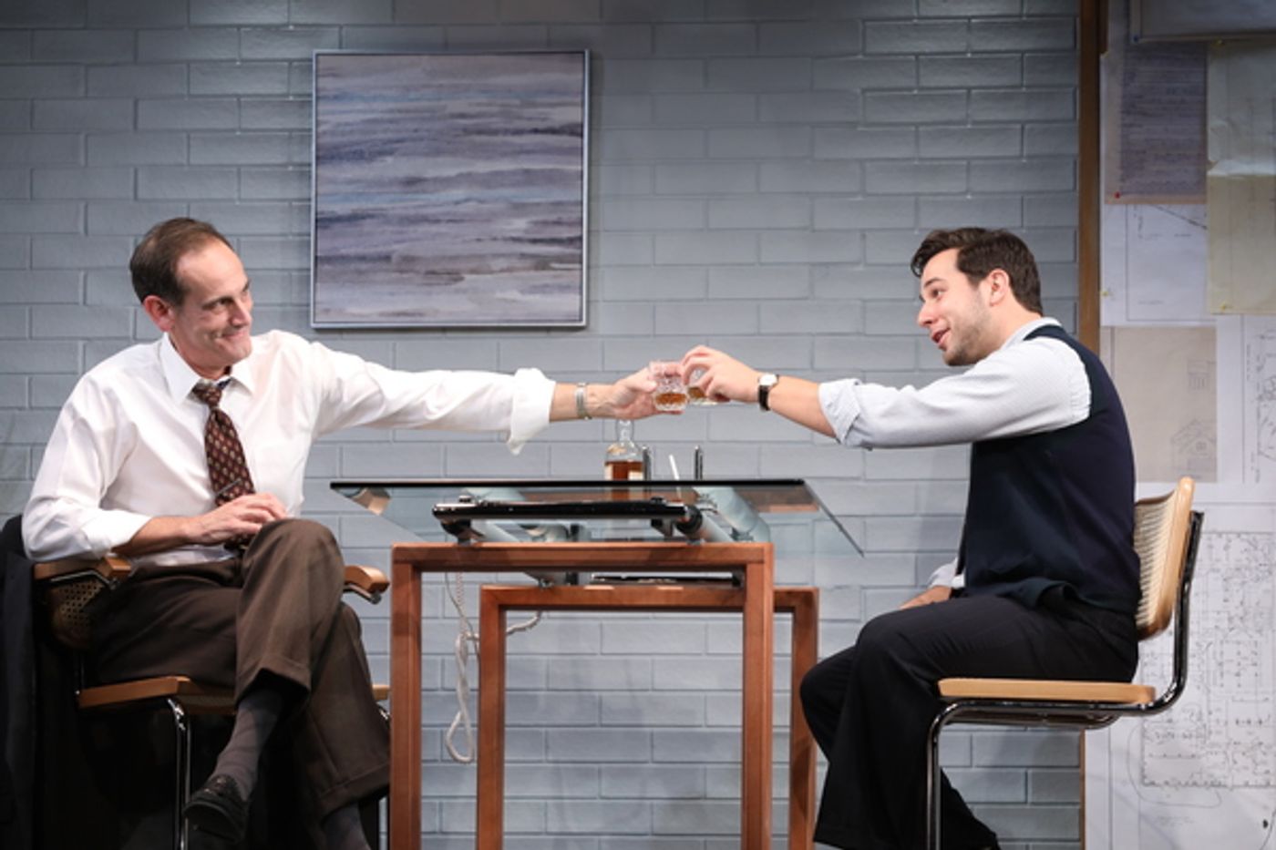 Photo Flash: First Look at Skylar Astin, Marg Helgenberger, Krysta Rodriguez and More in WHAT WE'RE UP AGAINST Off-Broadway  Image