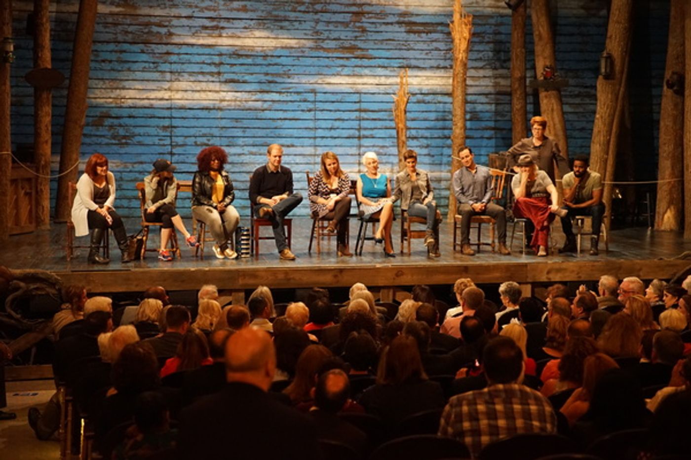 Photo Flash: Real-Life American Airlines Crews Reunite at Broadway's COME FROM AWAY  Image