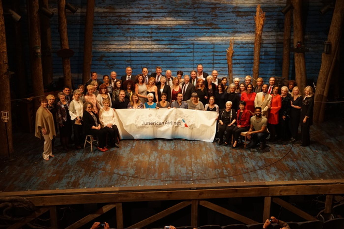 Photo Flash: Real-Life American Airlines Crews Reunite at Broadway's COME FROM AWAY  Image